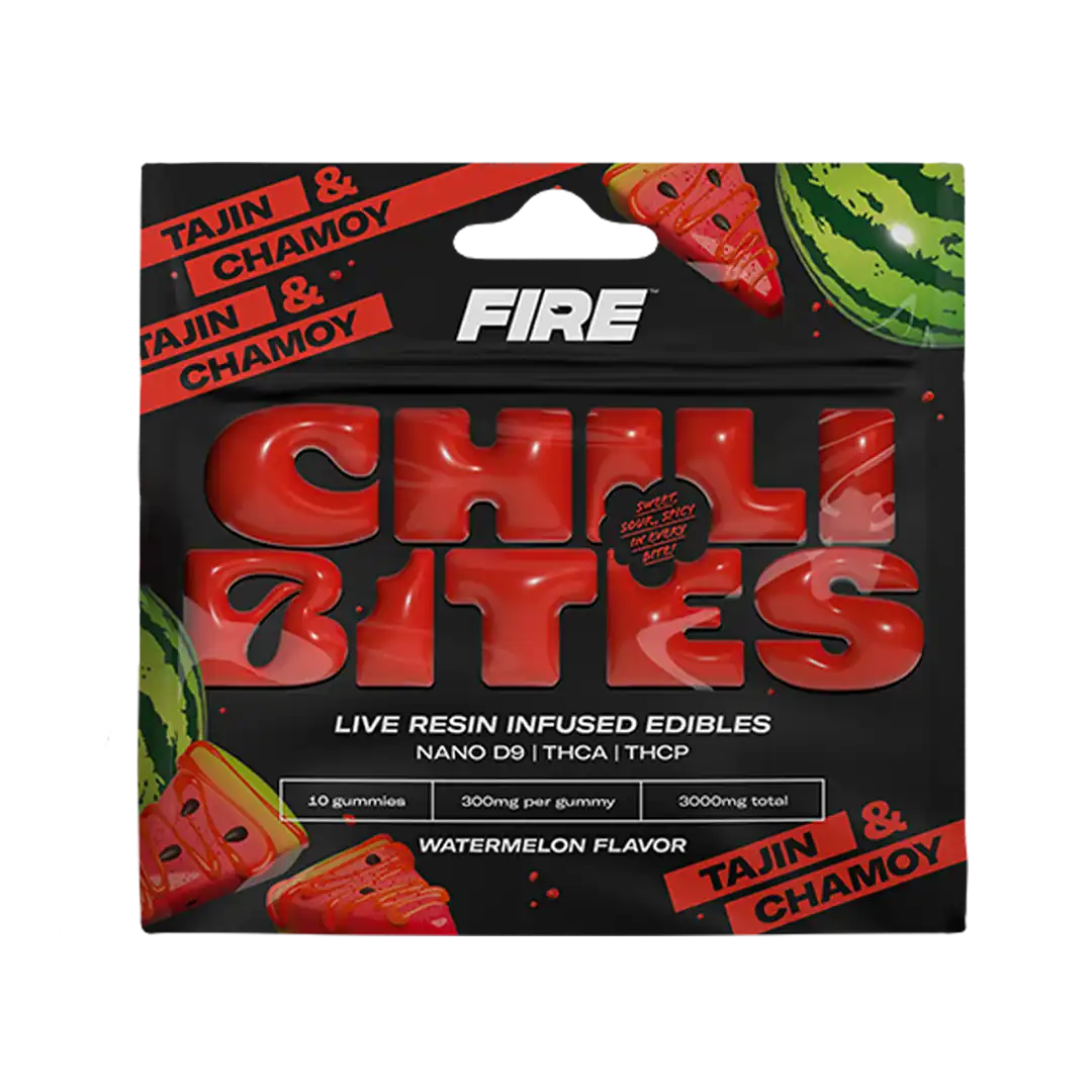 Watermelon Chili Bites - Edibles