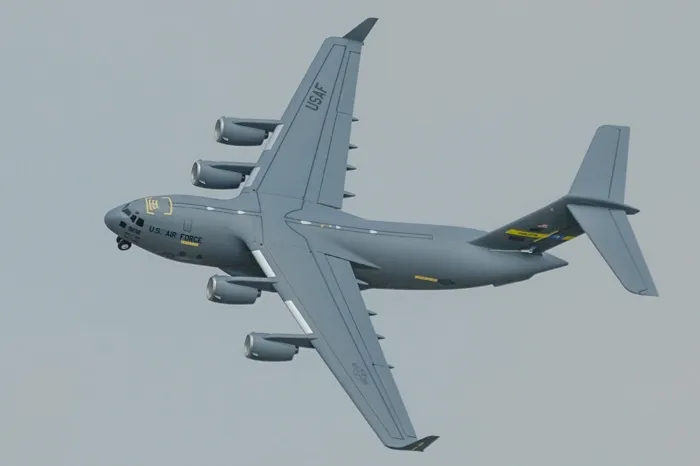 5 CH XFly-Model C-17 Globemaster III Quad 40mm RC EDF Jet PNP