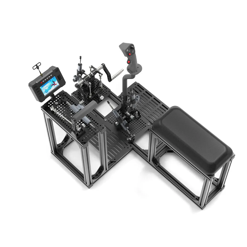 WOLFBUSH FF10 2.4GHz 10-Channel ELRS Flight Simulator Controller