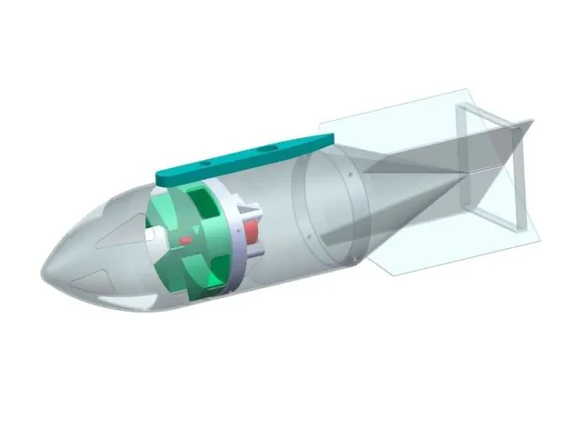 500kg bomb siren for Phoenix JU-87 Stuka