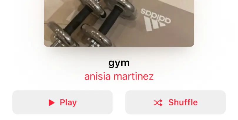 my gym playlist