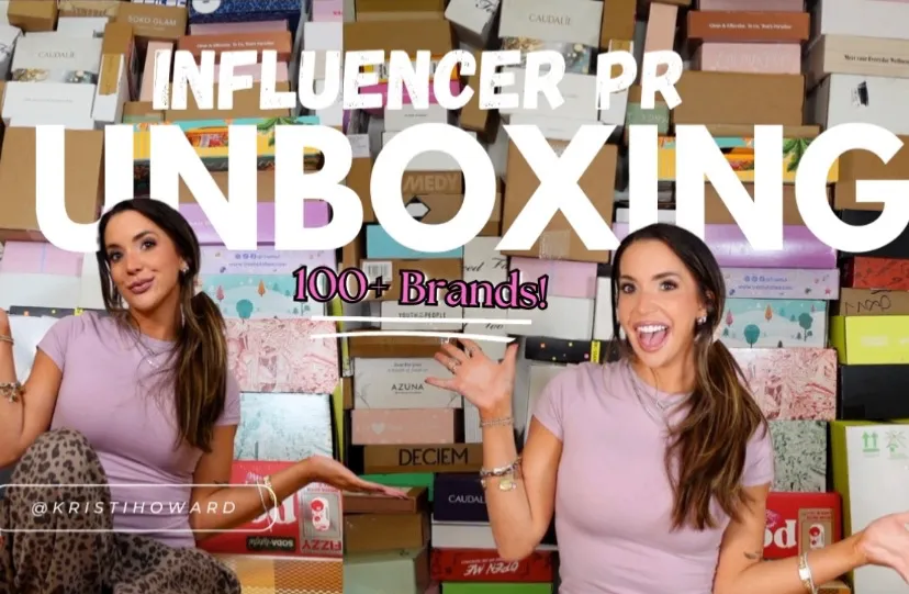 AN HOUR OF PR UNBOXINGS