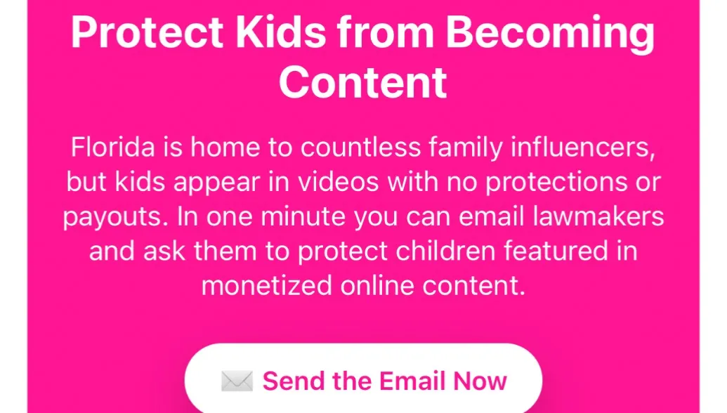 Help protect kids!
