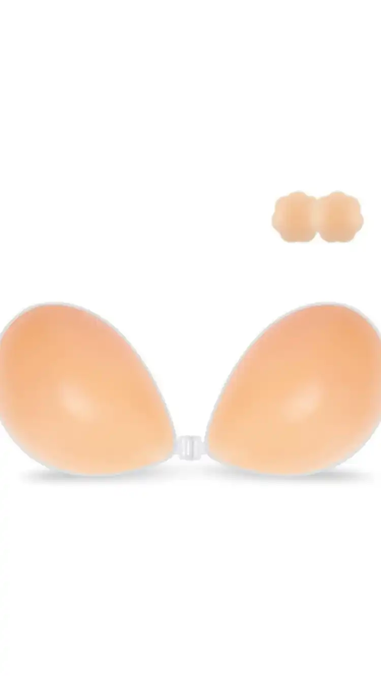 Niidor Adhesive Bra Strapless Sticky Invisible Push up Silicone Bra