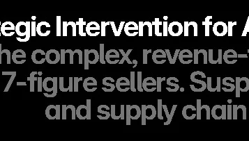 Strategic Amazon Consulting