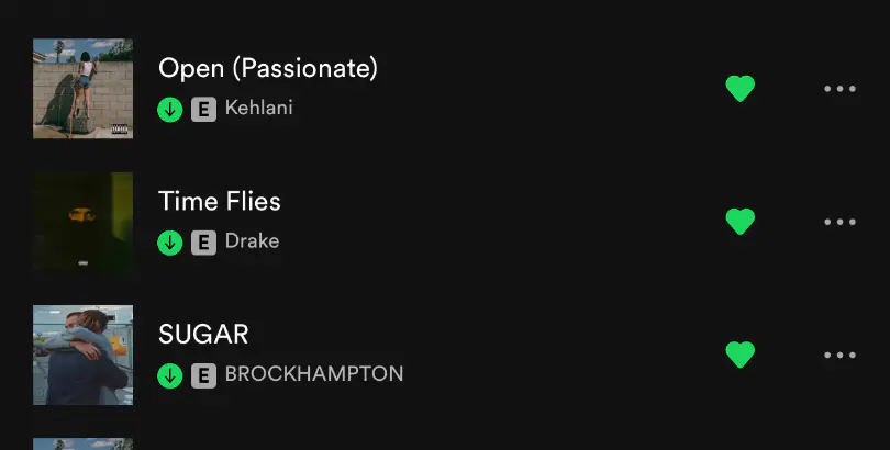 fav 2020 songs