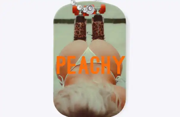 PEACHY Dog Tag