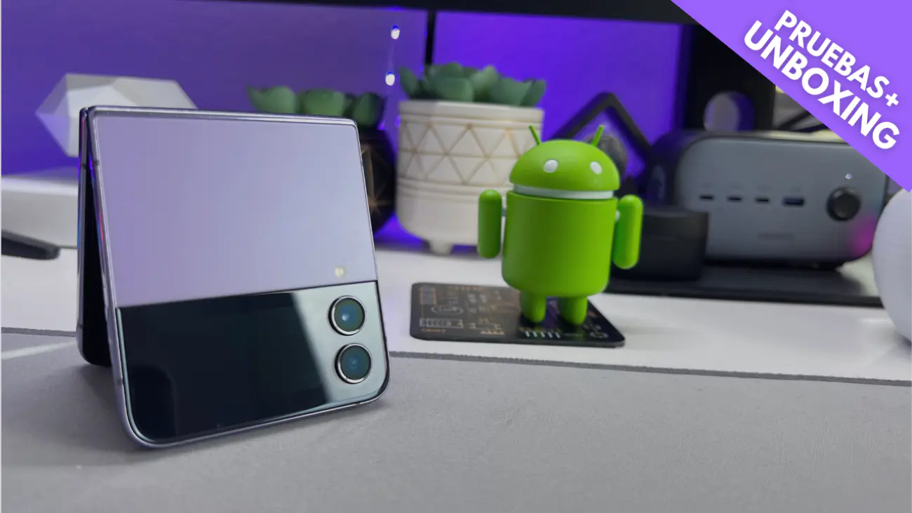 Galaxy Z Flip4 unboxing + PRUEBAS