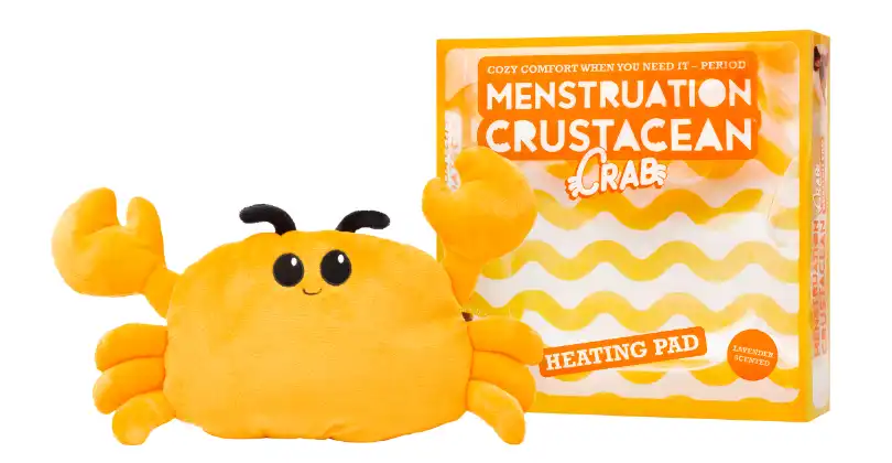 Menstruation Crustacean Crab Heating Pad
