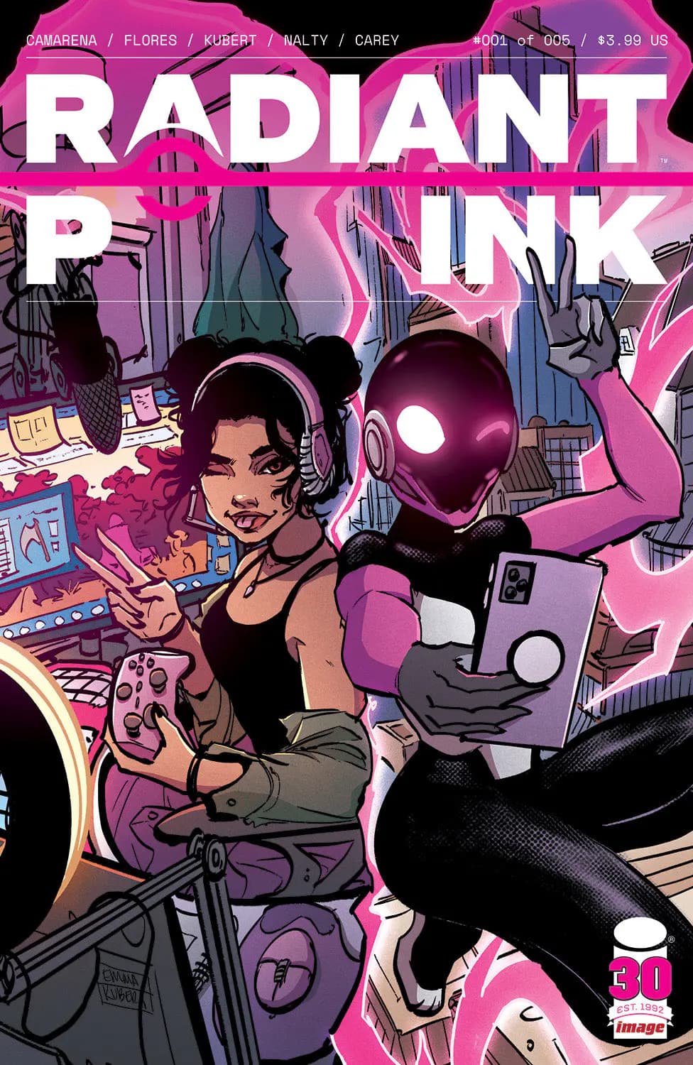 Order my comic Radiant Pink!
