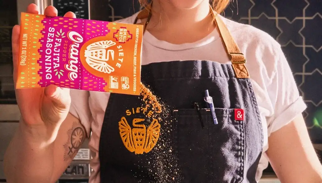 INTRODUCING Siete Small Batch: Orange Pepper Fajita Seasoning