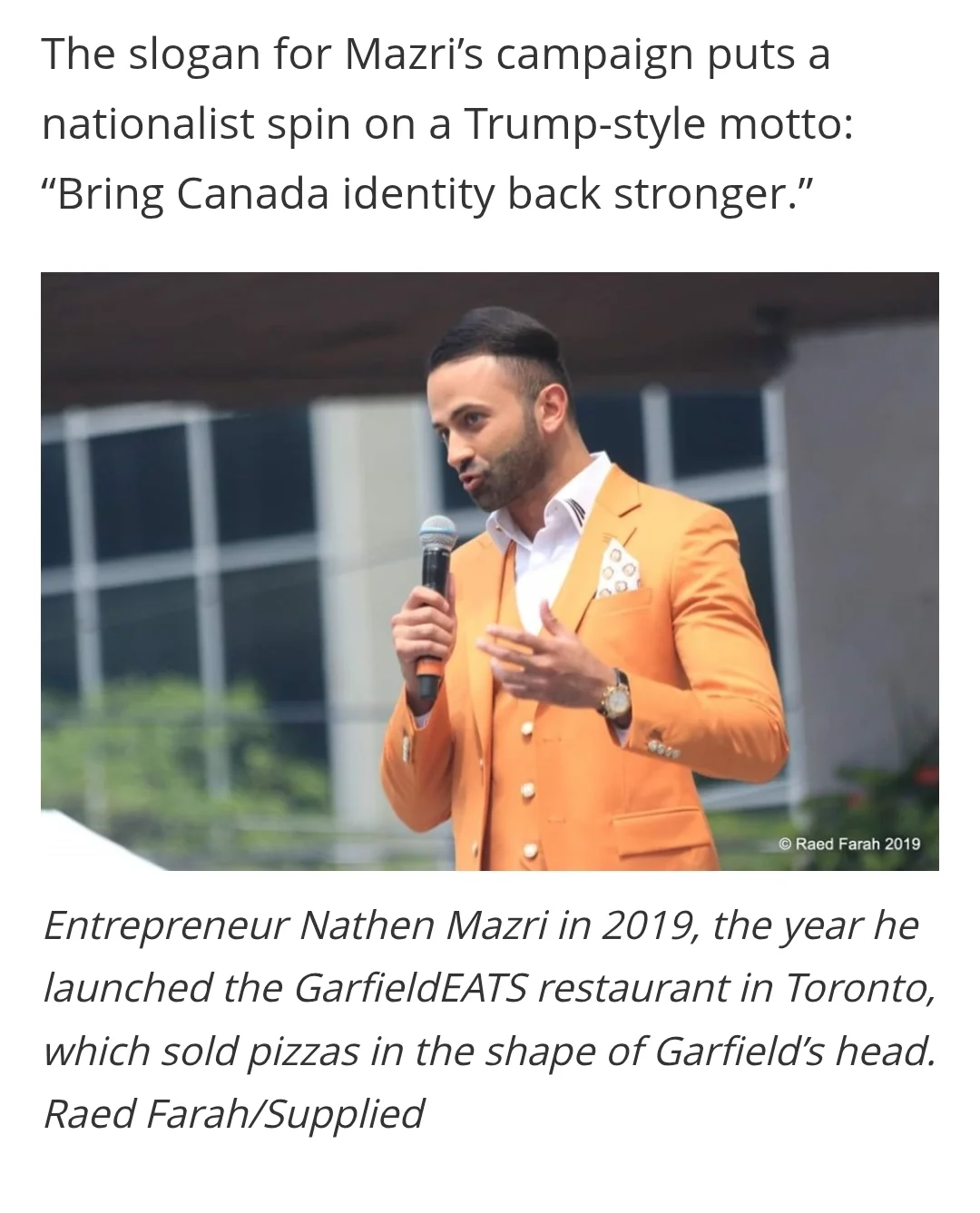 Interview with Toronto Today 
