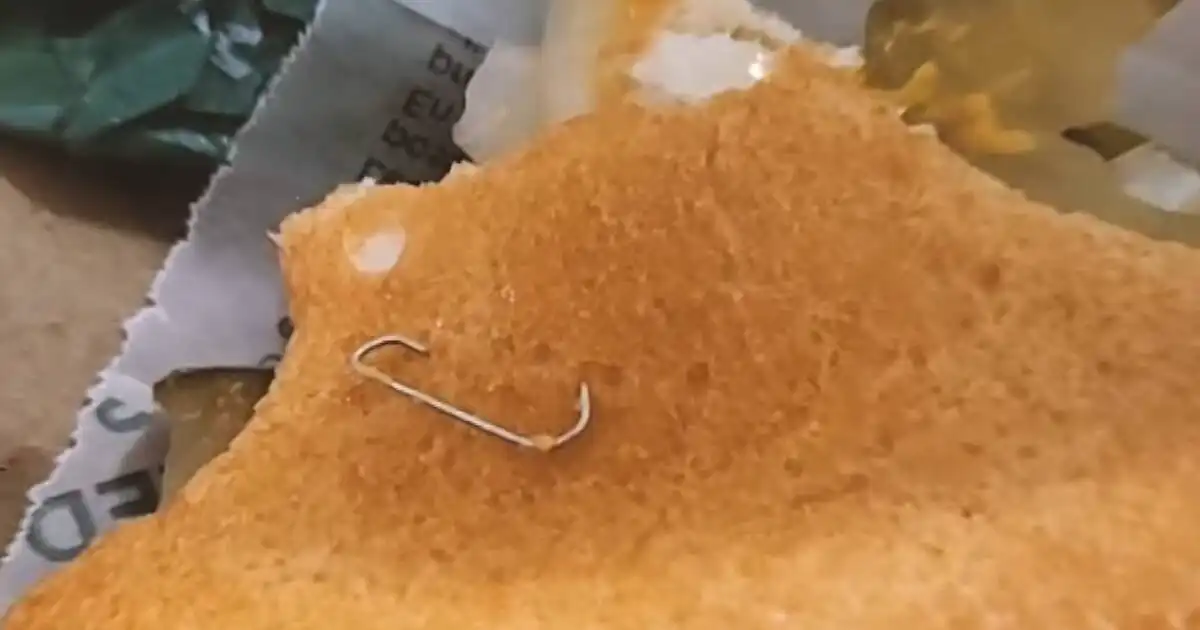 Nathen Mazri says he found staple in his A&W 