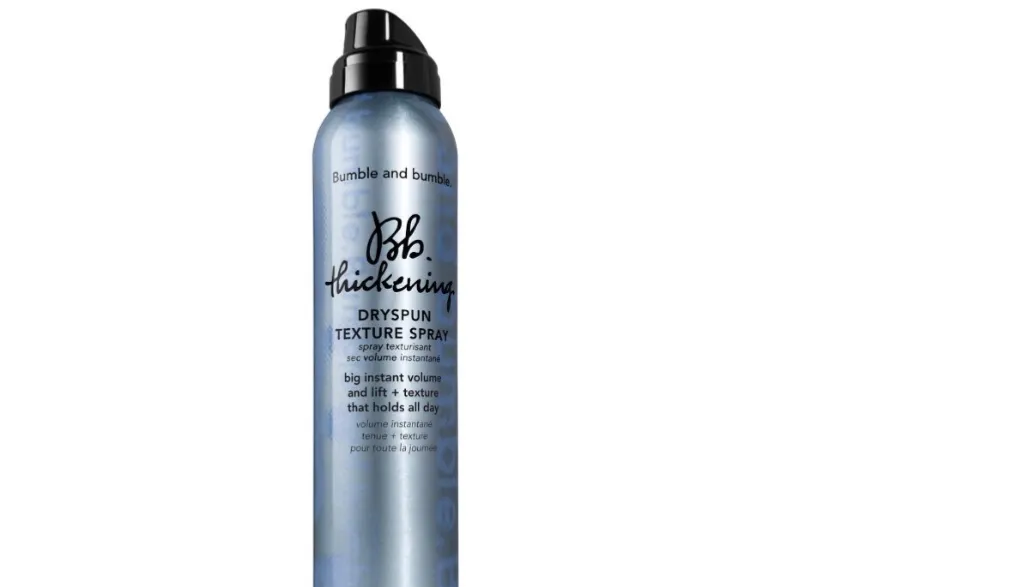 Dryspun texture spray for more BODY