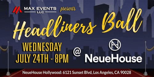 The Headliners Ball | Humanitix