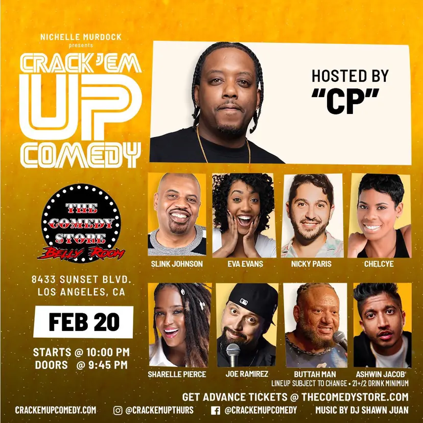 Crack’em Up Thursday Comedy Store 