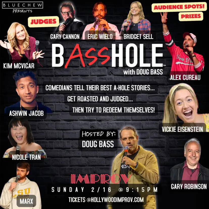 Ashwin Jacob Basshole Show Improv Hollywood