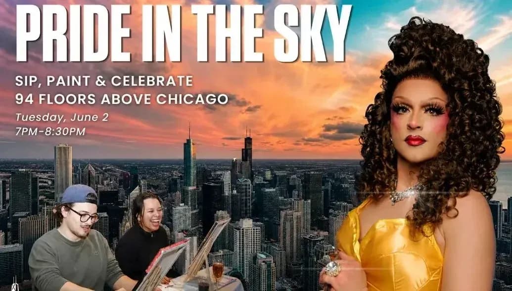🌈 🎨 Pride Sip & Paint at 360 Chicago 