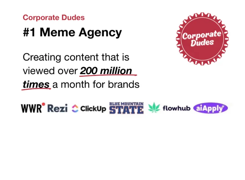 #1 Meme Agency | Work With Us
