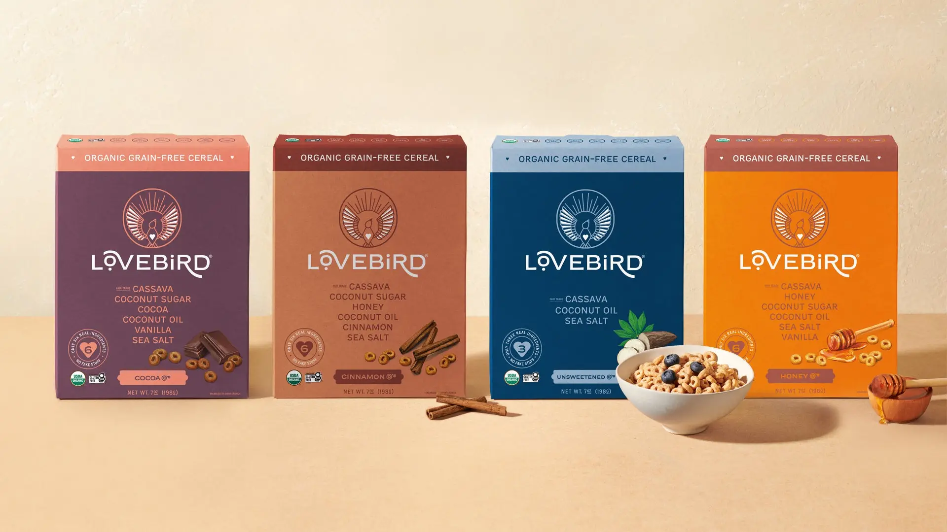 Lovebird Cereal | 'CRAIG' 15% off