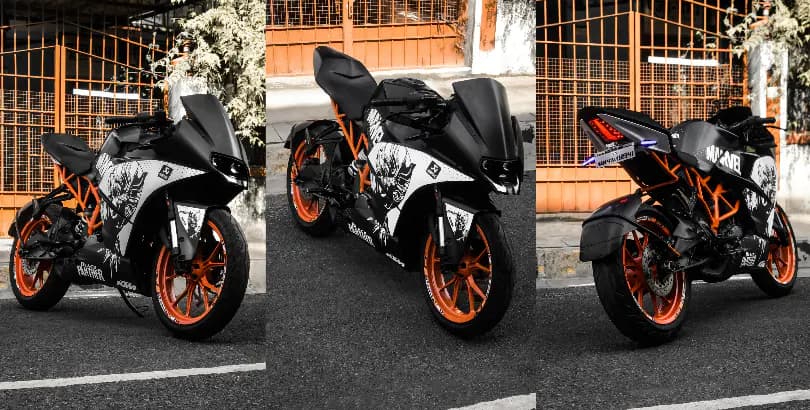 KTM RC200 [Black Panther Edition]