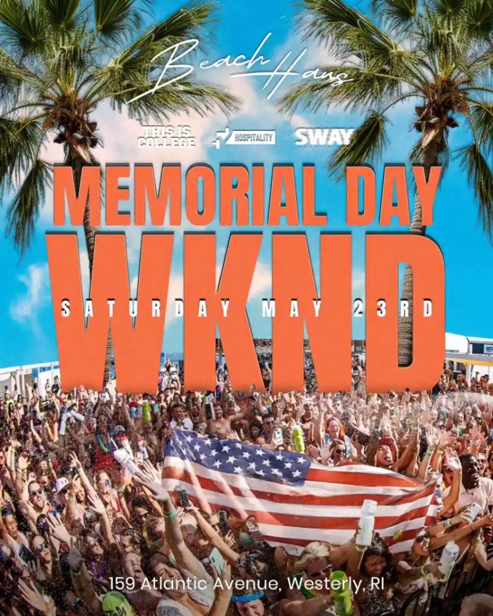 MDW SATURDAY 05/23  | Beach Haus - Westerly RI