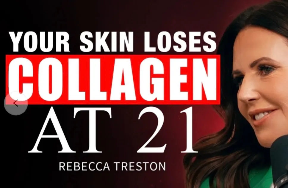 Your skin starts loosing collagen at 21