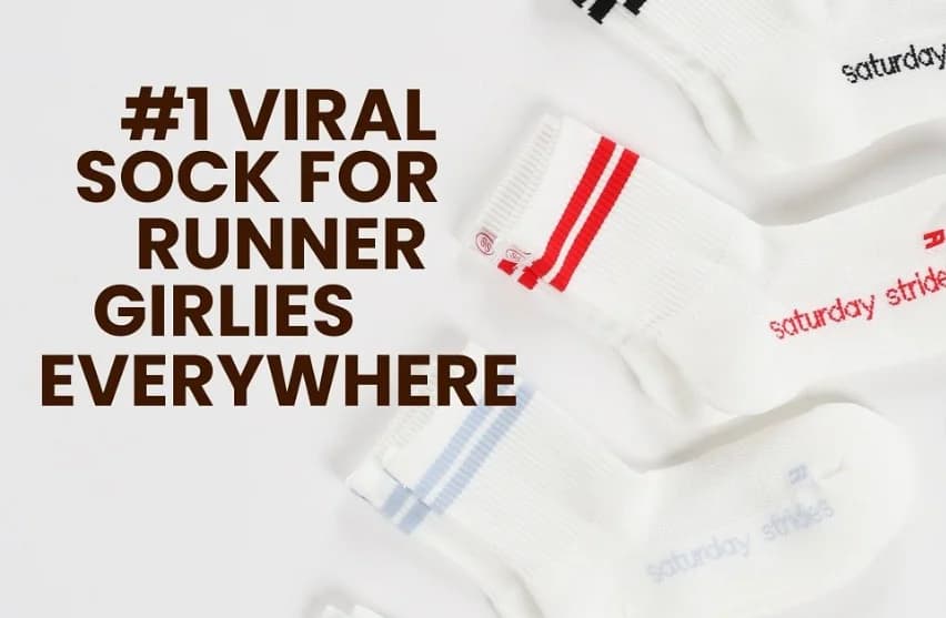 Saturday Strides Running Socks! Discount code: MAKENZIES💖