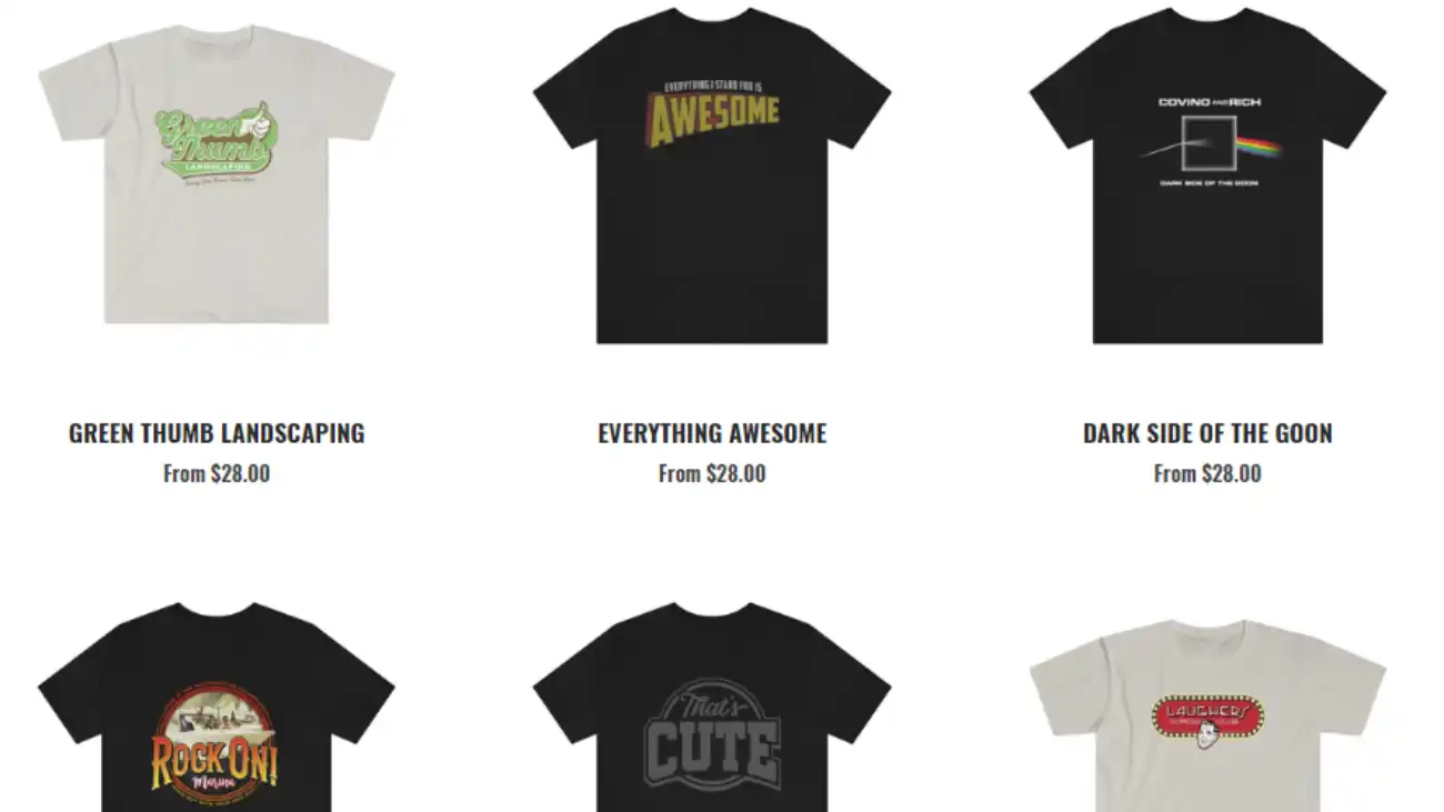 Covino & Rich Official Merch