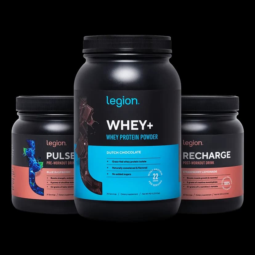 Legion Supplements || discount code 'KRY' 