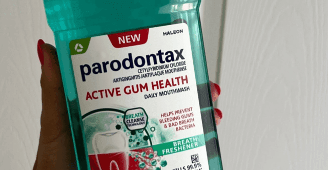 parodontax mouth rinse