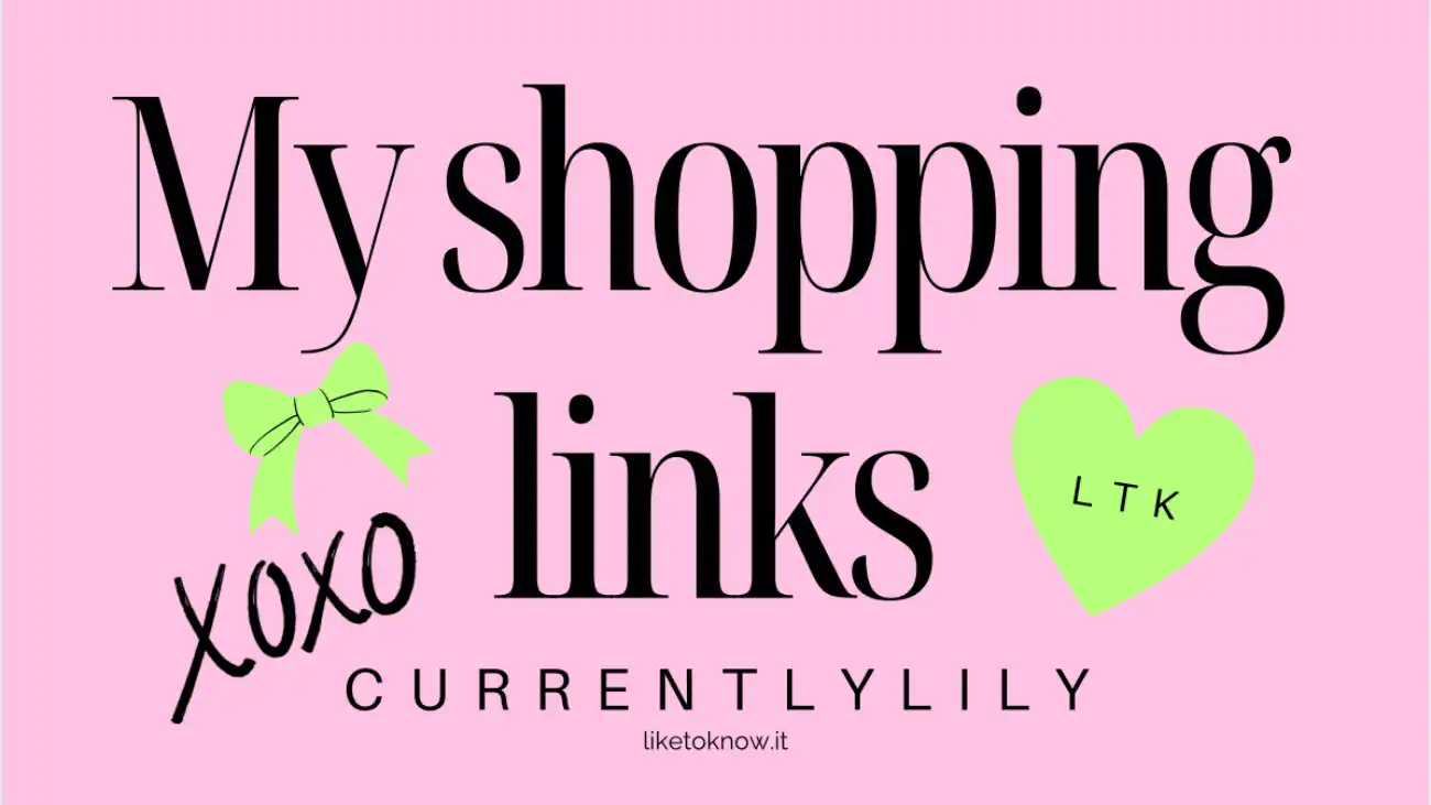 LTK - clothing & jewelry links