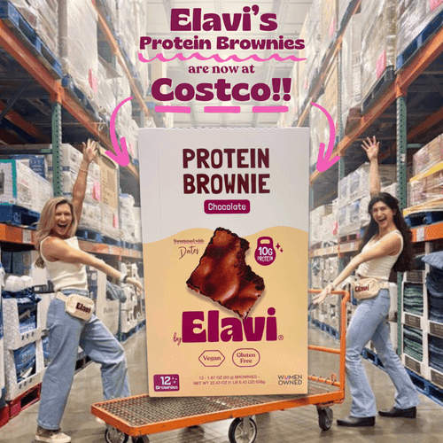 Find Elavi Protein Brownies in Costco Southeast, Northwest, & (in Feb) SoCal & Hawaii!