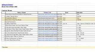 Miami Swim Week 2026 - List of Events