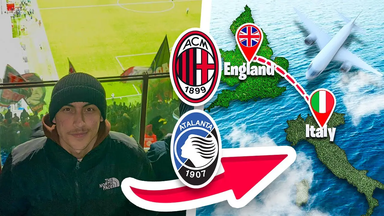 English Fan Experiences AC Milan Atmosphere! 