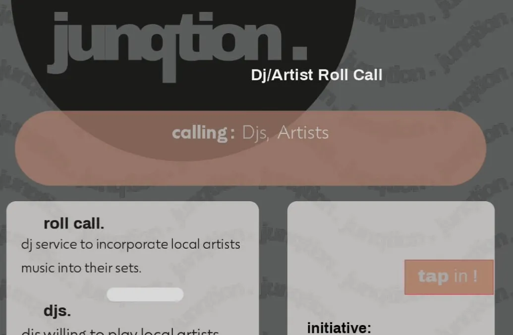 DJ/Artist Roll Call