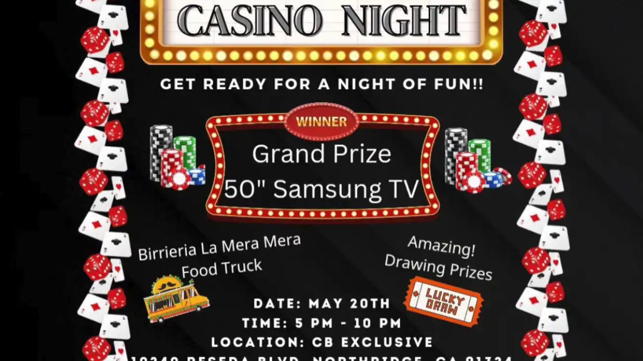 CASINO NIGHT | Save the Date | May 20, 2023
