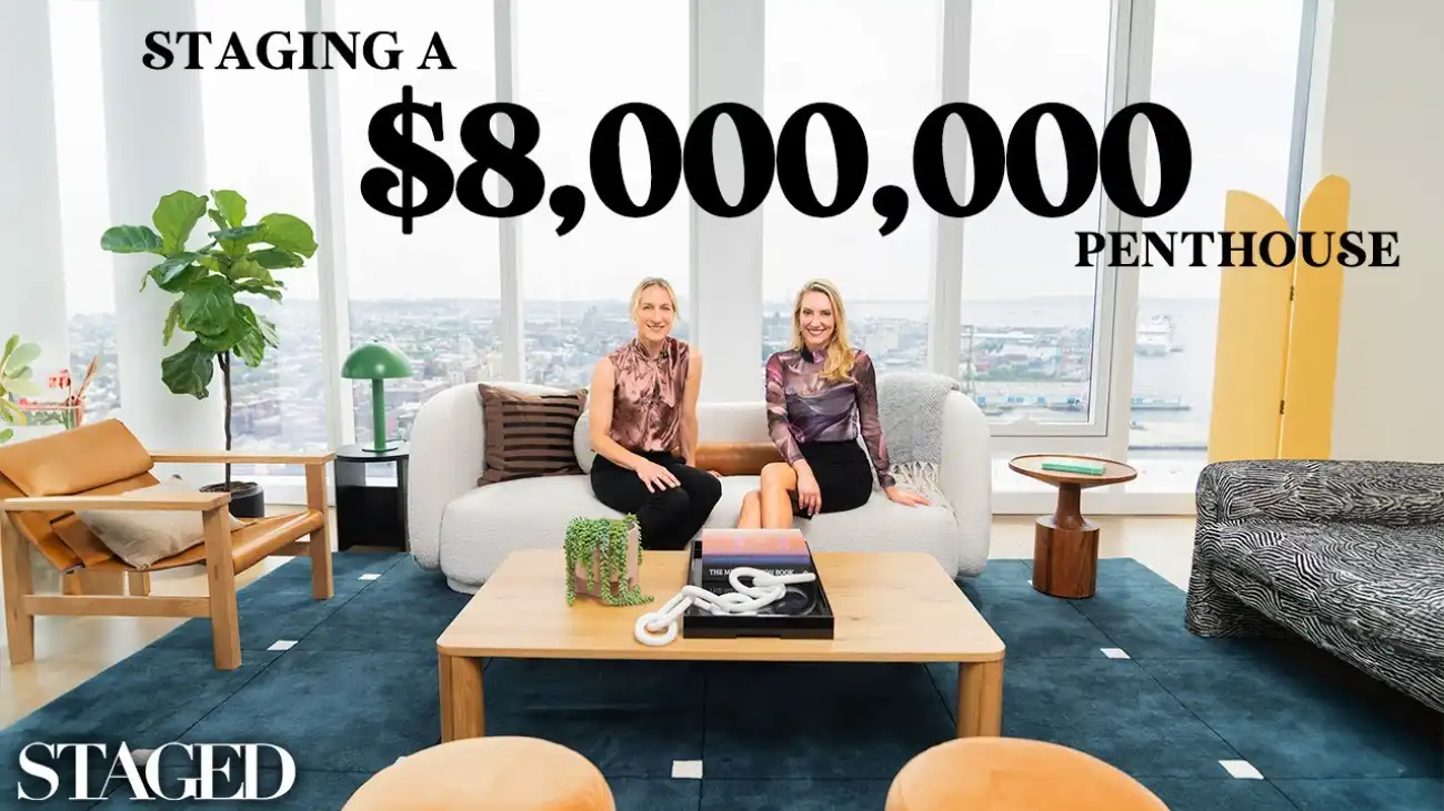 Staging A Beautiful $8M Brooklyn Penthouse