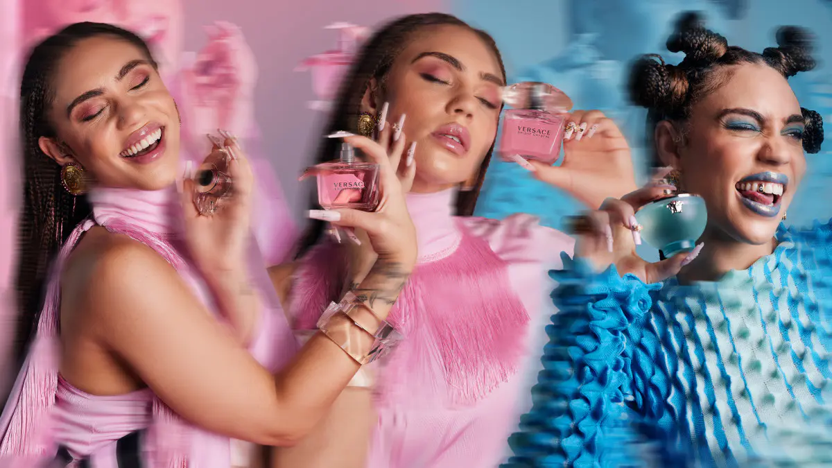 Makayla London x Versace Fragrance