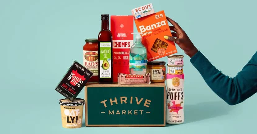 Thrive Market | $60 Free Gift + 30% Off