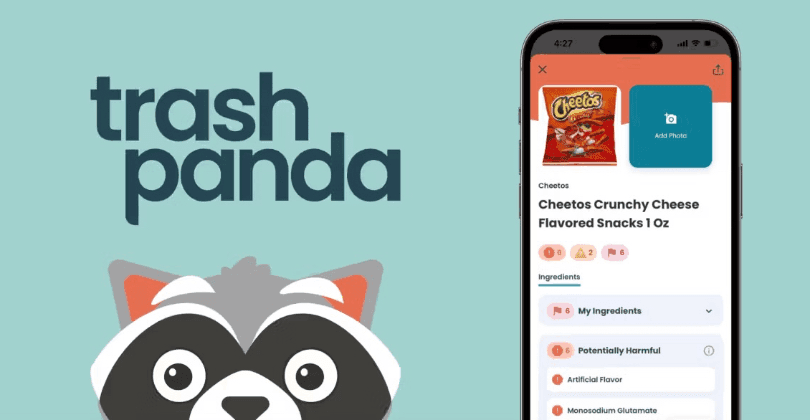 Trash Panda Food Scanning App