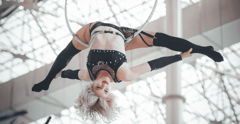 Aerial hoop🎪