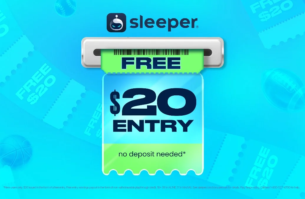 Sleeper: FREE Square + FREE $20, NO Deposit NEEDED