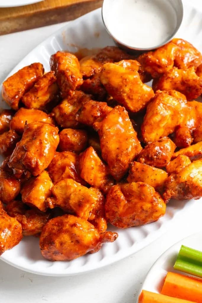Air Fryer Buffalo Chicken Bites 