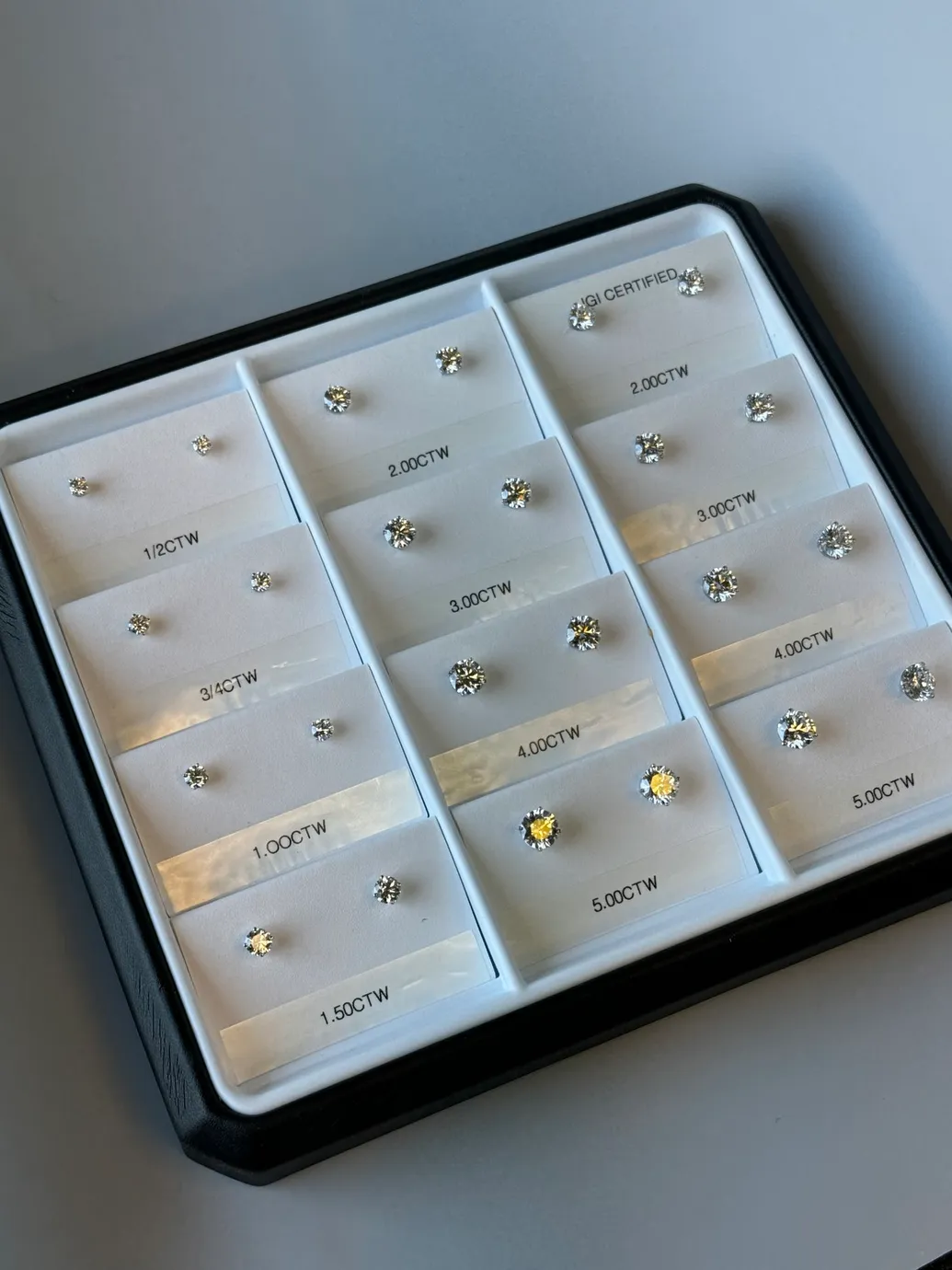 Lab Diamond Studs — The Rowe Review
