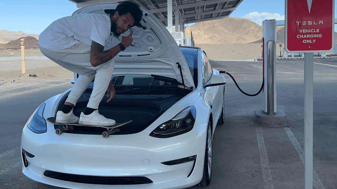 Tap in for a Tesla