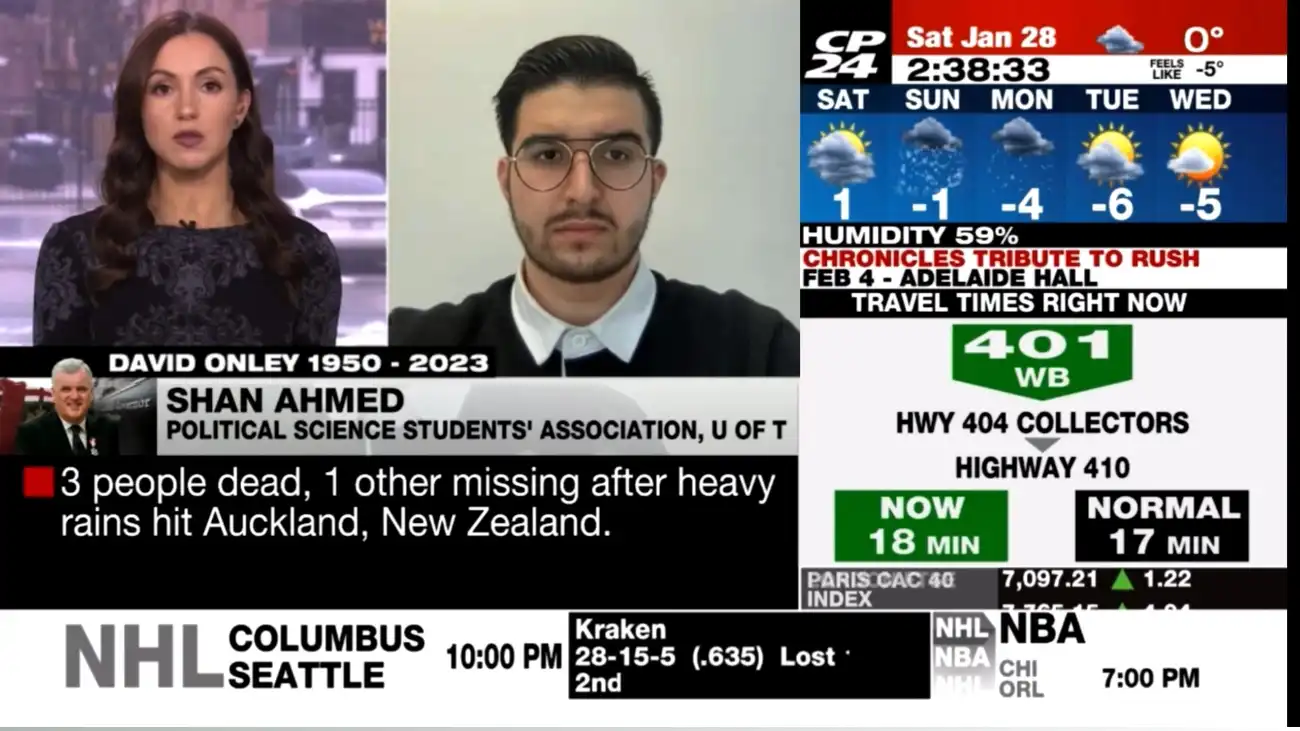 Shan Ahmed featured on CP-24 :