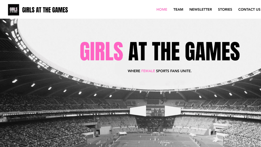 GIRLS AT THE GAMES