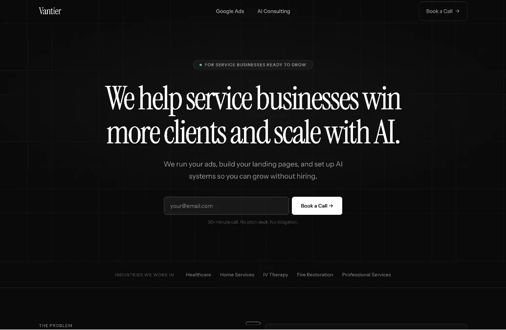 Vantier | Marketing + AI