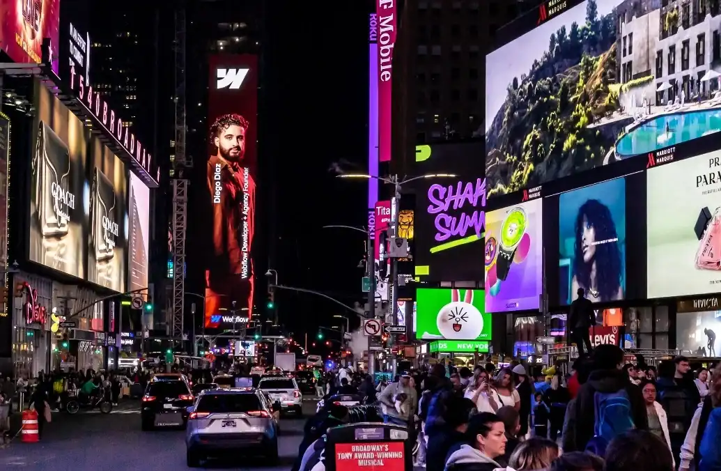 Timesquare Billboard Feature